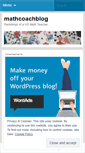 Mobile Screenshot of mathcoachblog.com